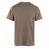 Fjallraven Multicolor Logo T-shirt Suede Brown - Parasol Store