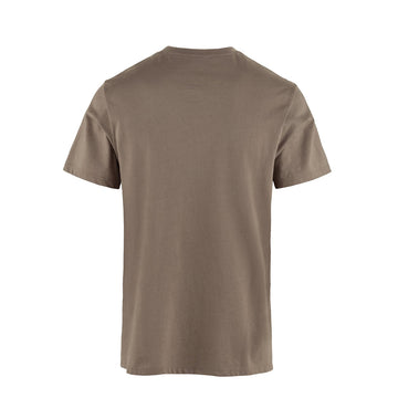 Fjallraven Multicolor Logo T-shirt Suede Brown