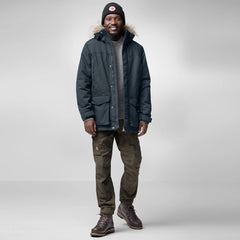Fjallraven Nuuk Lite Parka Dark Navy - Parasol Store