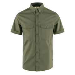 Fjallraven Ovik Air Stretch SS Shirt Laurel Green - Parasol Store