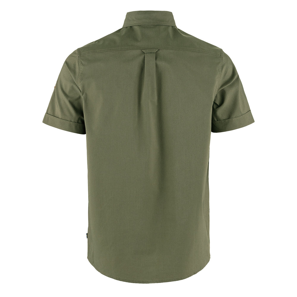 Fjallraven Ovik Air Stretch SS Shirt Laurel Green - Parasol Store