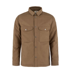 Fjallraven Ovik Down Shirt Jacket Wood Brown