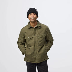 Fjallraven Ovik Down Shirt Jacket Wood Brown