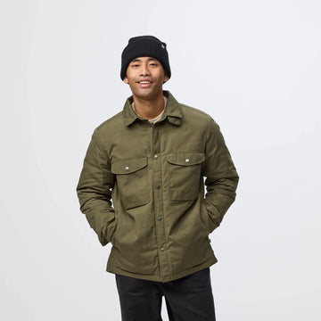 Fjallraven Ovik Down Shirt Jacket Wood Brown