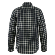 Fjallraven Ovik Flannel Shirt Dark Navy / Chalk White - Parasol Store