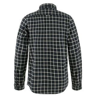 Fjallraven Ovik Flannel Shirt Dark Navy / Chalk White - Parasol Store