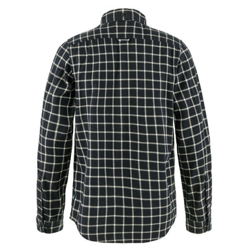 Fjallraven Ovik Flannel Shirt Dark Navy / Chalk White - Parasol Store