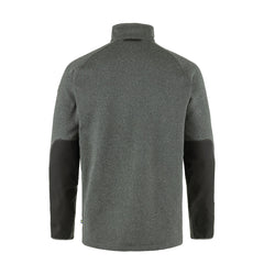 Fjallraven Ovik Fleece Half Zip Dark Grey - Parasol Store