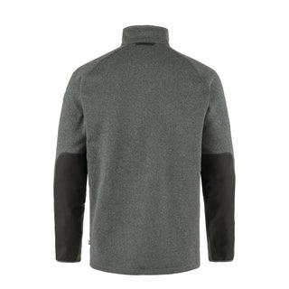 Fjallraven Ovik Fleece Half Zip Dark Grey - Parasol Store