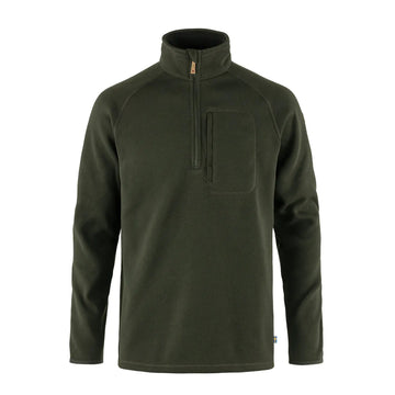 Fjallraven Ovik Fleece Half Zip Deep Forest