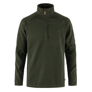 Fjallraven Ovik Fleece Half Zip Deep Forest