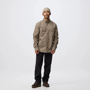 Fjallraven Ovik G-1000 L/S Shirt Suede Brown