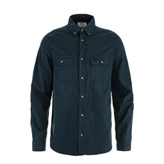 Fjallraven Ovik Lite Flannel Shirt Classic Dark Navy