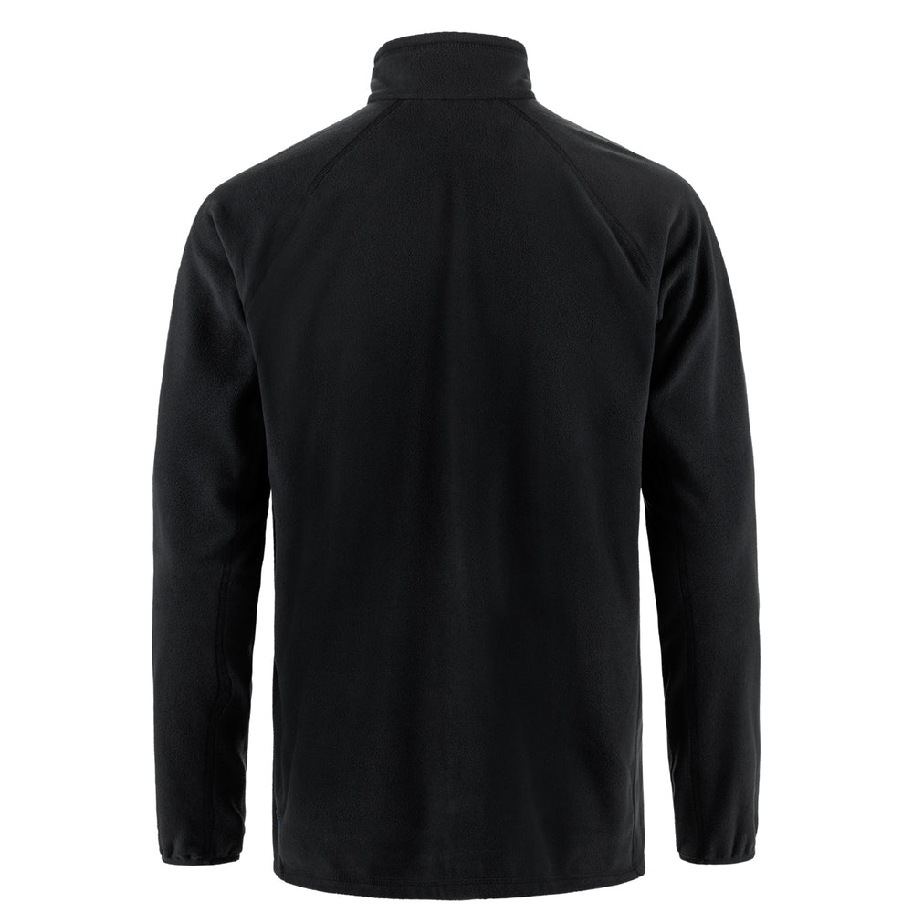 Fjallraven Ovik Lite Fleece Half Zip Black - Parasol Store