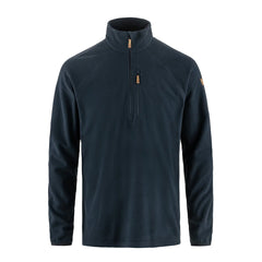 Fjallraven Ovik Lite Fleece Half Zip Dark Navy - Parasol Store
