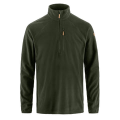 Fjallraven Ovik Lite Fleece Half Zip Deep Forest - Parasol Store