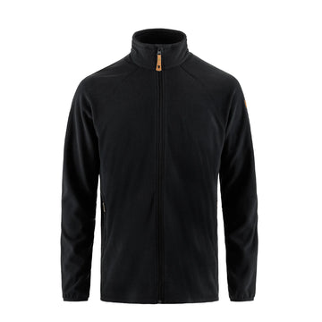 Fjallraven Ovik Lite Fleece Jacket Black - Parasol Store