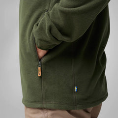 Fjallraven Ovik Lite Fleece Jacket Deep Forest - Parasol Store