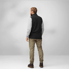 Fjallraven Ovik Lite Fleece Vest Dark Navy - Parasol Store