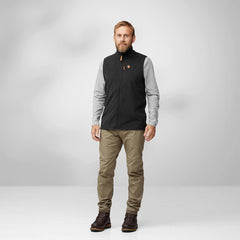 Fjallraven Ovik Lite Fleece Vest Dark Navy - Parasol Store