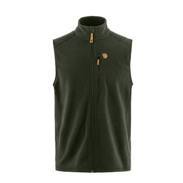 Fjallraven Ovik Lite Fleece Vest Deep Forest - Parasol Store