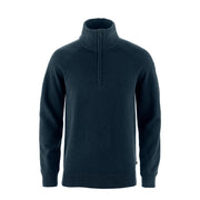Fjallraven Ovik Lite Half Zip Dark Navy - Parasol Store