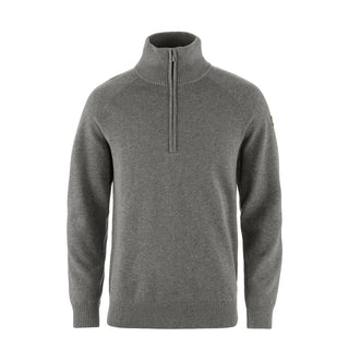 Fjallraven Ovik Lite Half Zip Grey / Melange - Parasol Store
