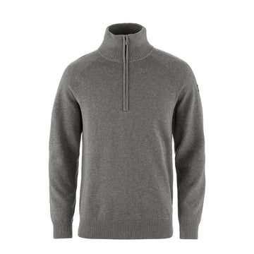 Fjallraven Ovik Lite Half Zip Grey / Melange - Parasol Store