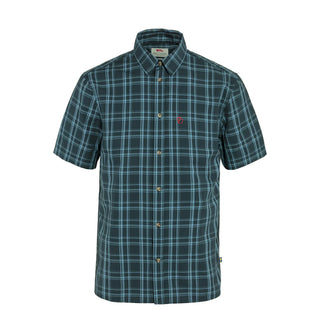 Fjallraven Ovik Lite Shirt SS Dark Navy / Dawn Blue - Parasol Store