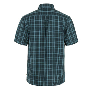 Fjallraven Ovik Lite Shirt SS Dark Navy / Dawn Blue - Parasol Store