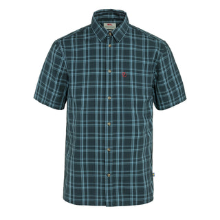 Fjallraven Ovik Lite Shirt SS Dark Navy / Dawn Blue - Parasol Store