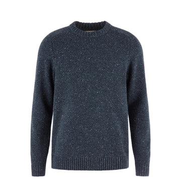 Fjallraven Ovik Neps Knit Sweater Dark Navy