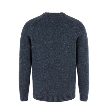 Fjallraven Ovik Neps Knit Sweater Dark Navy