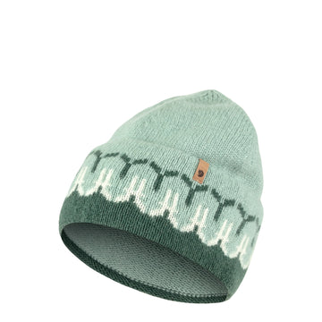 Fjallraven Ovik Path Knit Beanie Deep Patina / Misty Green