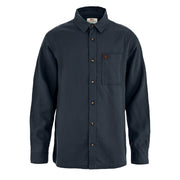 Fjallraven Ovik Relaxed Hemp Shirt LS Dark Navy - Parasol Store