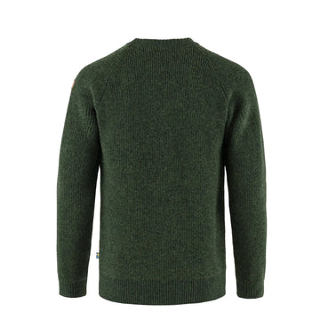Fjallraven Ovik Rib Sweater Deep Forest - Parasol Store