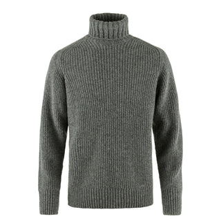 Fjallraven Ovik Roller Neck Sweater Grey Melange - Parasol Store