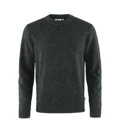 Fjallraven Ovik Round-neck Sweater Dark Grey - Parasol Store
