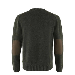 Fjallraven Ovik Round Neck Sweater Dark Olive - Parasol Store