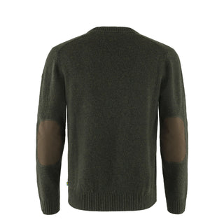 Fjallraven Ovik Round Neck Sweater Dark Olive - Parasol Store