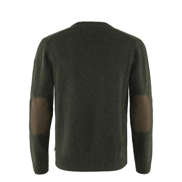 Fjallraven Ovik Round Neck Sweater Dark Olive