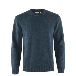 Fjallraven Ovik Round Neck Sweater Navy - Parasol Store