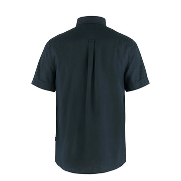 Fjallraven Ovik Travel Shirt SS Dark Navy - Parasol Store