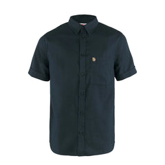 Fjallraven Ovik Travel Shirt SS Dark Navy - Parasol Store