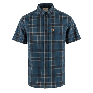 Fjallraven Ovik Travel Shirt SS Indigo Blue / Dark Navy - Parasol Store