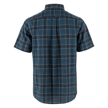 Fjallraven Ovik Travel Shirt SS Indigo Blue / Dark Navy - Parasol Store