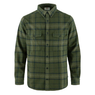 Fjallraven Ovik Twill Shirts Deep Forest / Green