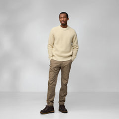 Fjallraven Ovik Waffle Knit Navy - Parasol Store