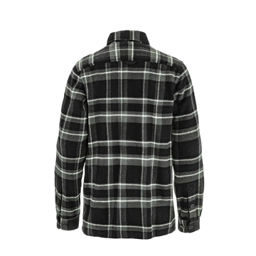 Fjallraven Ovik Wool Shirt Black / Dark Grey