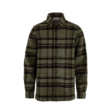 Fjallraven Ovik Wool Shirt Deep Forest